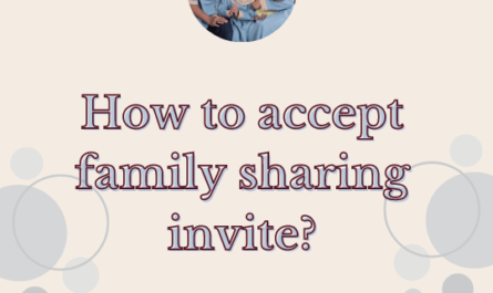 How to accept family sharing invite?