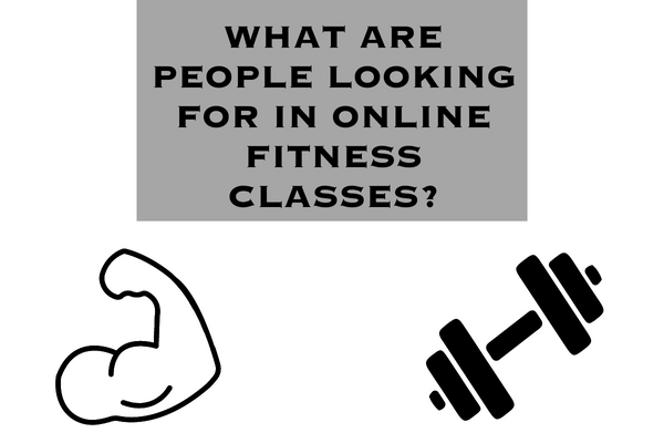 What Are People Looking for in Online Fitness Classes?