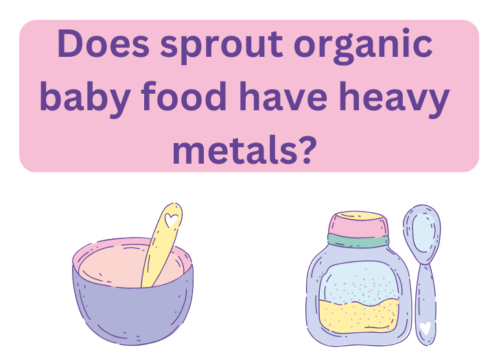 Does sprout organic baby food have heavy metals? Guide to choose best alternatives