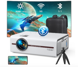 YABER V5 2023 Updated Mini Home Theater Projector
